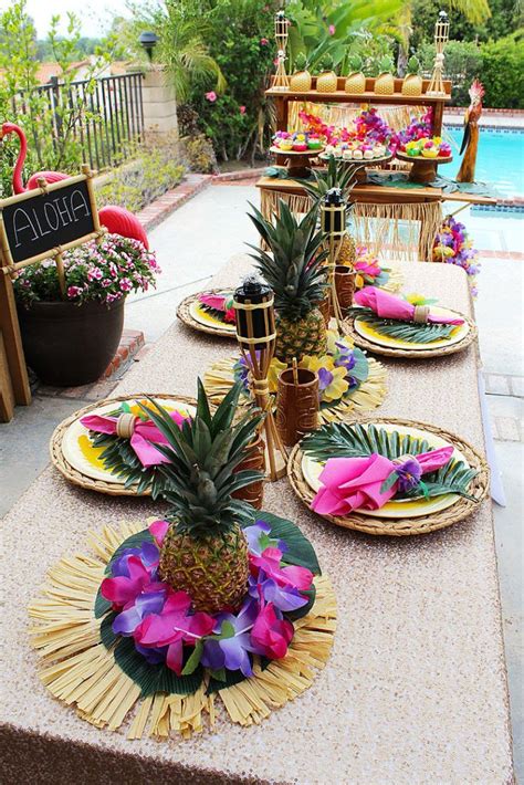 hawaiian party decorations|hawaiian party decorations near me.